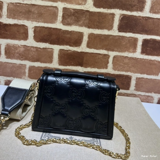 Hyperpeter TOP MATELASSÉ SMALL HANDLE BAG GUCCI GG 0823